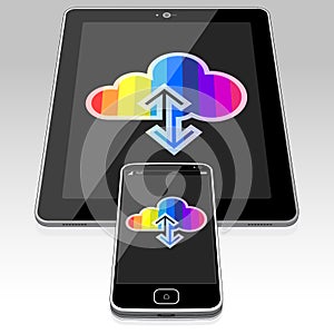 Smart Phone and Tablet PC Data Cloud Sync