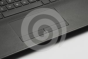 Laptop touchpad and keyboard