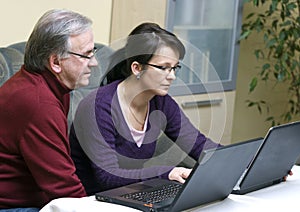 Laptop tutoring