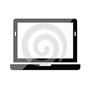 Laptop vector icon. Notebook icon. Smart Devices icon.  electronic device
