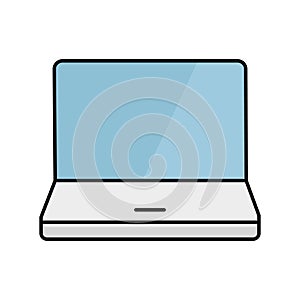 Laptop Vector icon which can easily modify or edit