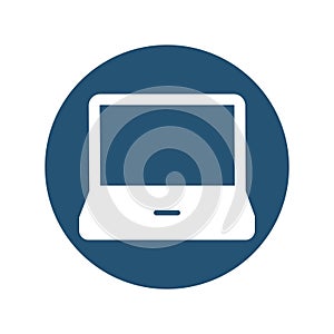 Laptop Vector icon which can easily modify or edit