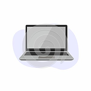 Laptop Vector Illustration Icon Isolated