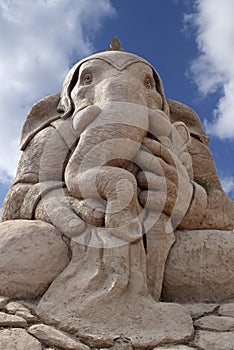 Lara Beach, Sandland Sand Sculpture Festival. photo