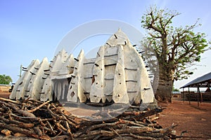 Larabanga, one of oldest mosque in Ghana