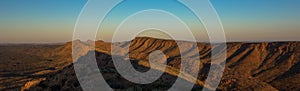 Larapinta trail Panorama, West MacDonnell Ranges Australia