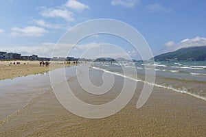 Laredo beach, Cantabria, Spain. photo
