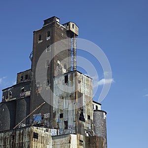 Large abandonned factory