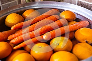 Large Amount Of Fruits During Cleaning Session