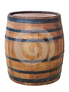 Large antique barrel