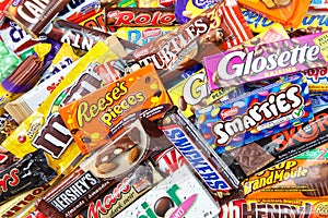 Large Assortment of Chocolate Products