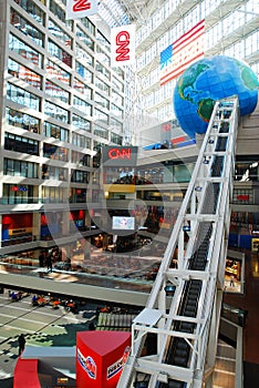 Interior of the CNN Building