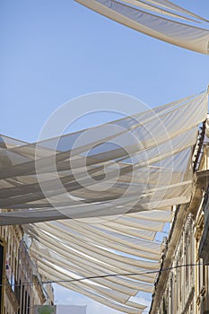 Large awnings over Cordoba downtown, Spain photo