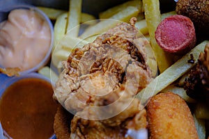 Large beer plate, set of beer snacks