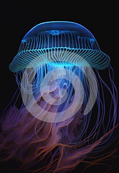 Large blue Jellyfish