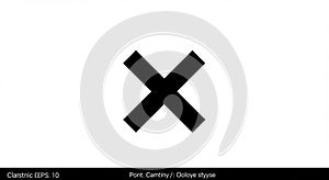 A large, bold, black 