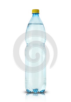 Large bottle with flavored water