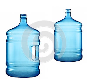 Large bottles of pure water
