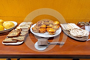 Large Breakfast Spread