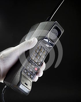 Large brick Cell Phone.