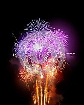 Il grande fuochi d'artificio Schermo 