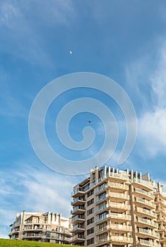 Large building with sky