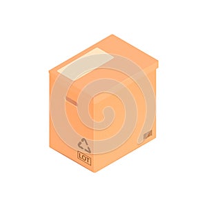 Large Cardboard Box Composition