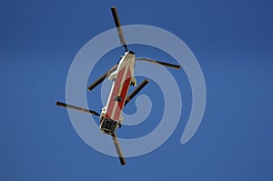 Large cargo helicopter
