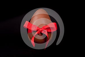 Large chocolate easter egg