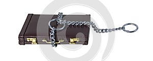 Large Choke Chain on a Briefcase