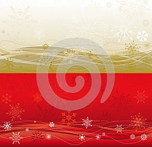 Large Christmas background in two colours