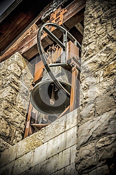 A large church bell