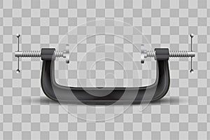 Large clamp compression tool.