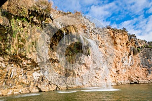 Large Cliffs and Rock Formations on Texas Lakes