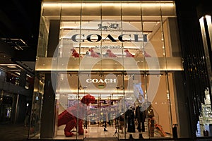 large Coach New York flagship store