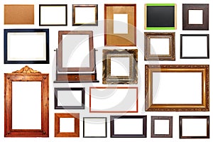 Large collection of frames photo