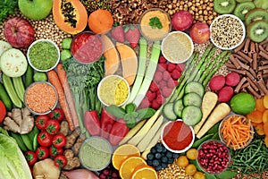 Large Collection of the Worlds Healthiest Foods