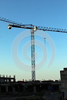 Large construction site