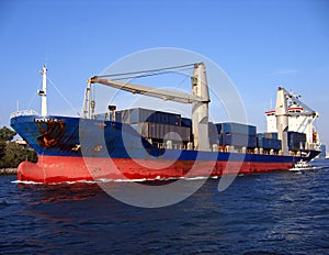 Large Container Ship