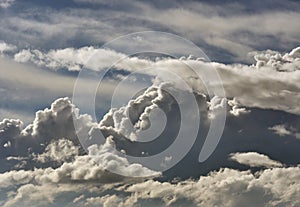 Large cumulus cloud big clouds