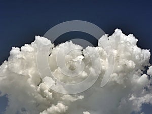 Large cumulus cloud big clouds