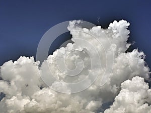 Large cumulus cloud big clouds