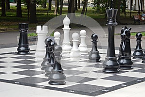 Large decorative chess