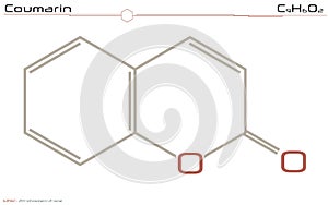 Molecule of Coumarin