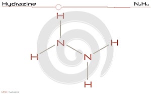 Molecule of Hydrazine