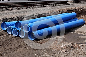 Large-diameter sewer pipes