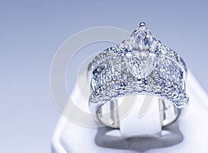 Large Diamond Ring