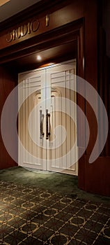 this large door will lead you to a lenar screen photo