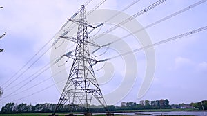 Large electricity pylon