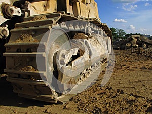 Large Excavator Track